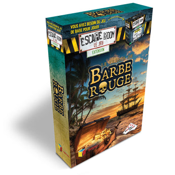 Jeux De Société - Escape Room - Extension Le Trésor De Barbe Rouge - Party Shop