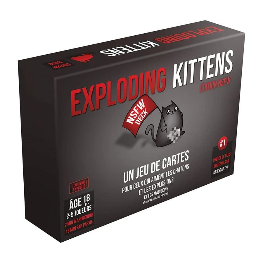 Jeux De Société - Exploding Kitten Nsfw (Fr) Party Shop
