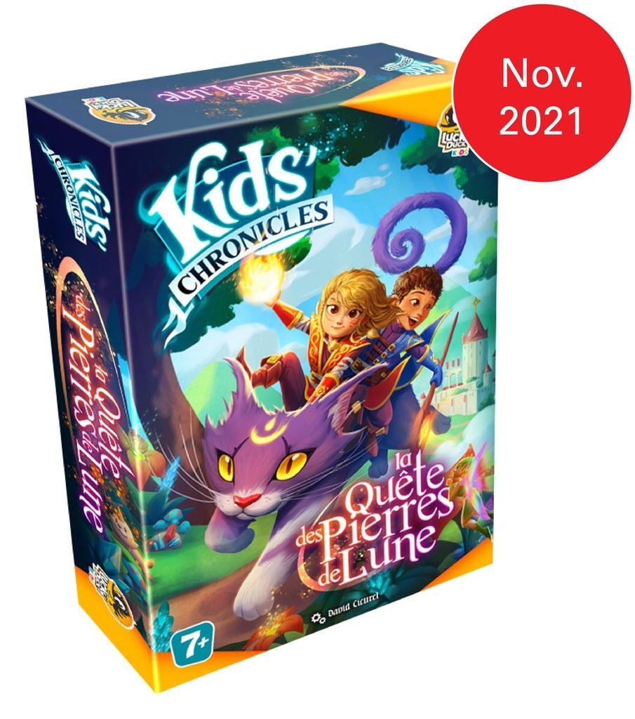 Jeux De Société - Kids Chronicles - La Quete Des Pierres De Lune - Fr Party Shop