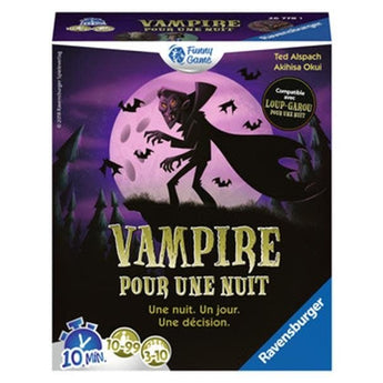 Jeux De Société - Loup Garou - Vampire Pour Une Nuit Party Shop