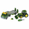 GLADIUS - Jouet - Tracteur Avec Transporteur (John Deere) - Party Shop