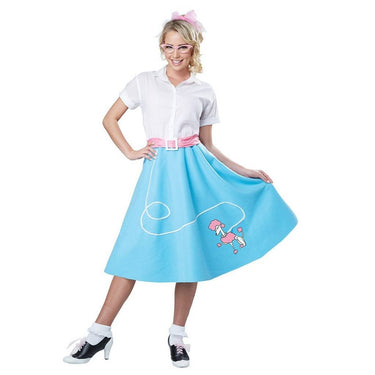 California Costumes - Jupe Adulte Années 50 - - Party Shop
