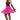 Jupe Crinoline Adulte - Rose Fluorescent Party Shop