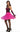 Jupe Crinoline Adulte - Rose Fluorescent Party Shop