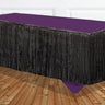 RUBIES - Jupe de table 29po x 14pi - Noir métallique - Party Shop
