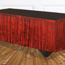RUBIES - Jupe de table 29po x 14pi - Rouge métallique - Party Shop