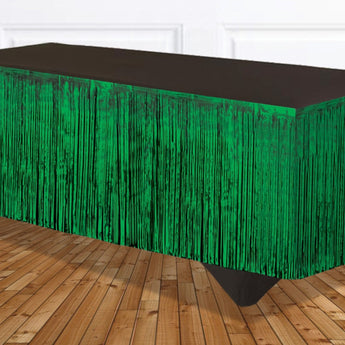 Jupe de table 29po x 14pi - Vert métallique Party Shop