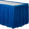 Amscan - Jupe De Table En Plastique (21Pi X 29Po) - Bleu Foncé - Party Shop