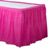 Amscan - Jupe De Table En Plastique (21Pi X 29Po) - Rose Foncé - Party Shop