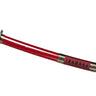 underwraps - Katana  Ninja Et Gaine Rouge 40,5" - Party Shop