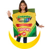 Child wearing Crayola crayon box costume – colorful and fun Halloween outfit for kids, school events, or costume parties - Inspirit - Party Shop