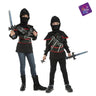 Kids ninja costume with mask and belt. Realistic martial arts outfit for boys and girls. Perfect Halloween, carnival or cosplay costume – Party Shop - MOM 