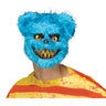 Killer bear mask in light blue for adults – plush and plastic scary Halloween accessory - Funworld -Party Shop

