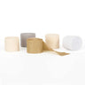 Unique - Kit Assortiment Papier Crêpé (5) 20Pi - Or Blanc Argent Ivoire - Party Shop