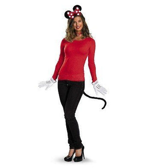 Kit D'Accessoire Adulte - Minnie Mouse Rouge Party Shop