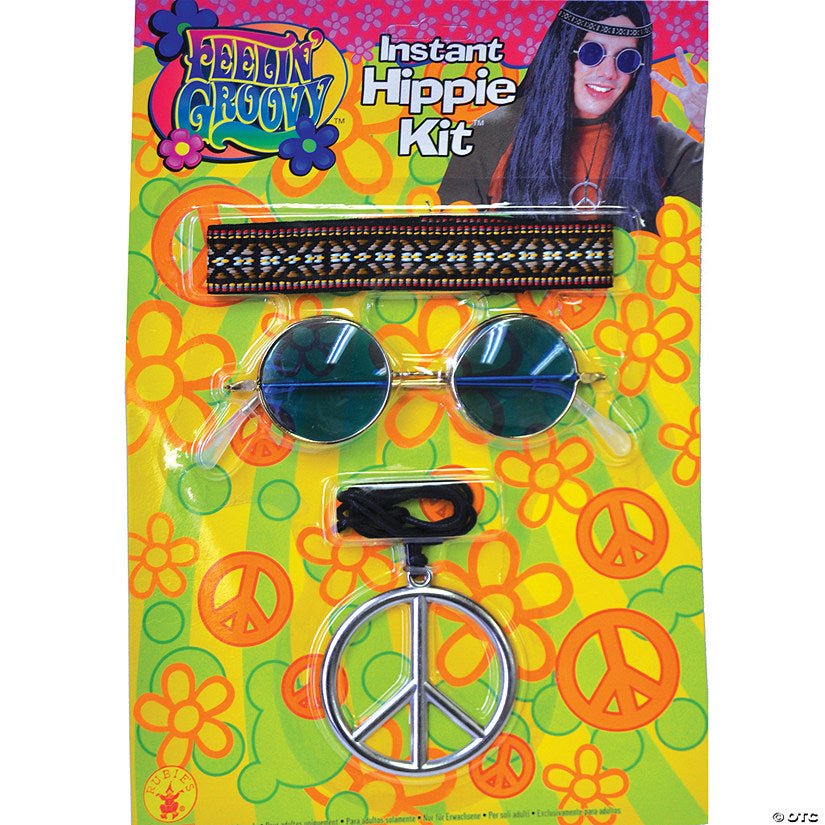 Kit D'Accessoires Pour Homme - Hippie Party Shop