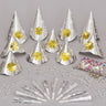 Unique - Kit De Party - Happy New Year Argent Or - 10 Personnes - Party Shop