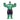 Costume Adulte gonflable Hulk Marvel Taille unique