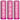 Amscan - Lances A Confettis 4'' (3) - Rose Party - Party Shop