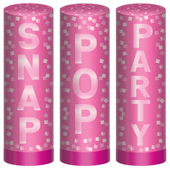 Lances A Confettis 4'' (3) - Rose Party Party Shop