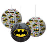Amscan - Lanternes En Papier (3) - Batman - Party Shop