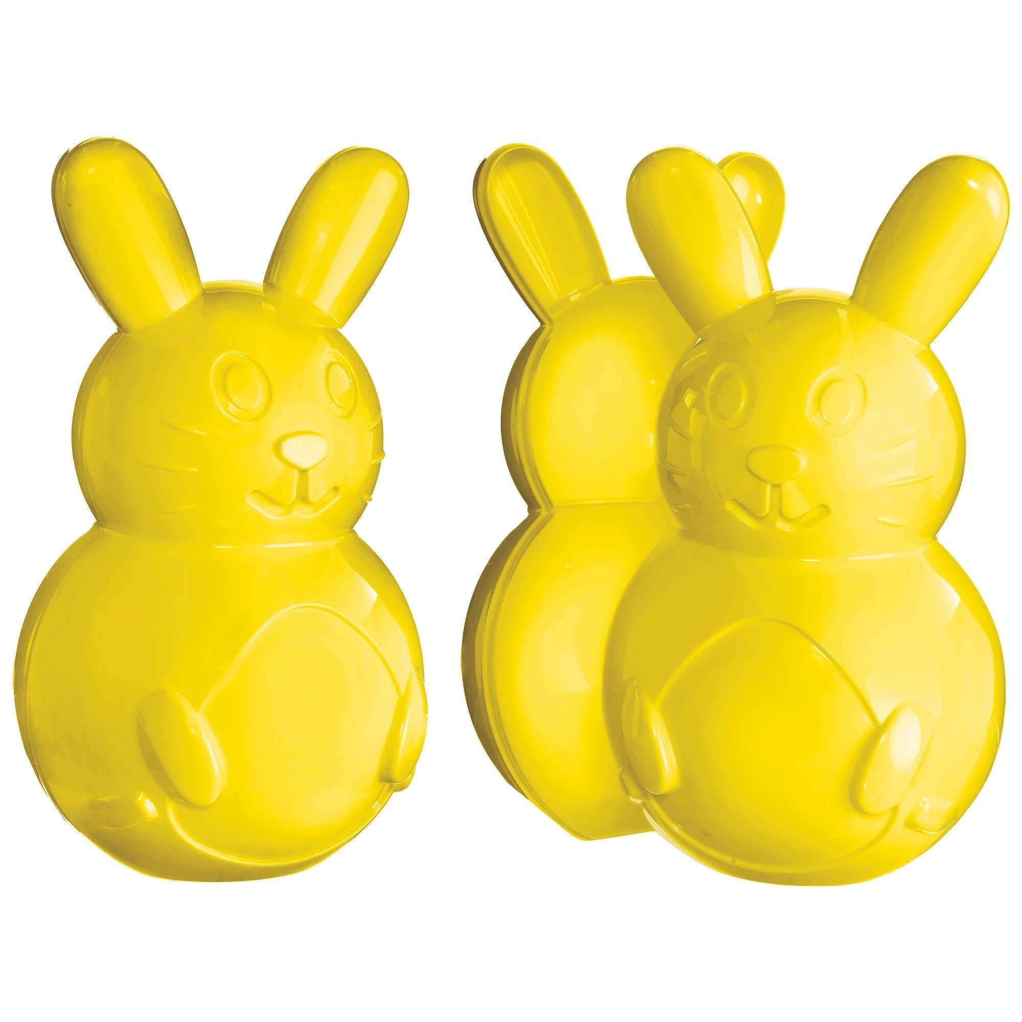 Lapin (1) Jaune À Remplir Large 10 1/4" X 6" - Paques Party Shop