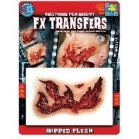 Large 3D Fx Transfers - Ripped Flesh Party Shop