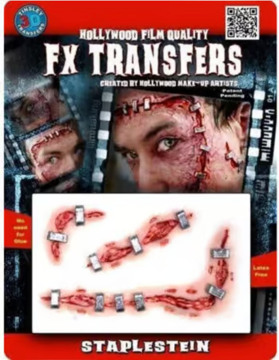 Large 3D Fx Transfers - StaplesteinParty Shop