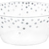 Amscan - Large Bol De Service - Pois Argent - Party Shop