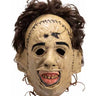 TRICK OR TREAT STUDIOS - Official Leatherface mask from Texas Chainsaw Massacre by Trick or Treat Studios – realistic latex horror mask for Halloween, cosplay, and collectors. - Party Shop