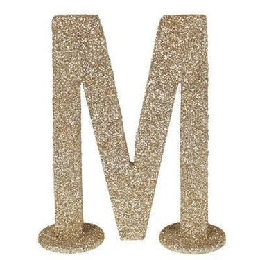 Santex - Lettre Pailletée Or M 6.5 X 10 Cm - Party Shop
