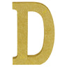 Amscan - Lettre Scintillante 9Po Or - D - Party Shop