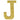 Amscan - Lettre Scintillante 9Po Or - J - Party Shop