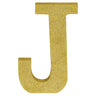 Amscan - Lettre Scintillante 9Po Or - J - Party Shop