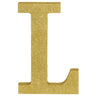 Amscan - Lettre Scintillante 9Po Or - L - Party Shop
