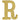 Amscan - Lettre Scintillante 9Po Or - R - Party Shop