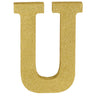 Amscan - Lettre Scintillante 9Po Or - U - Party Shop