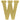 Amscan - Lettre Scintillante Or - W - Party Shop