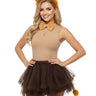 lion costume kit headband bowtie tail halloween accessory