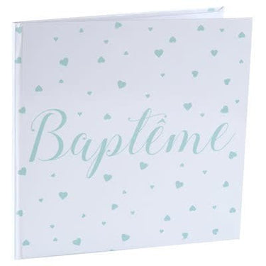 Santex - Livre D'Or Menthe - Baptême - Party Shop