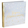 Santex - Livre D'Or Blanc et Or - Joyeux Anniversaire Deluxe - Party Shop