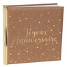 Santex - Livre D'Or Kraft et Or - Joyeux Anniversaire Deluxe - Party Shop