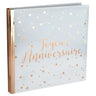 Santex - Livre D'Or  Blanc et Rose Gold - Joyeux Anniversaire Deluxe - Party Shop