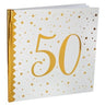 Santex - Livre D'Or Métallisé Or 50 Ans - Party Shop