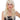 WESTBAY - Long burlesque blonde wig for women – premium curly cosplay and cabaret wig - Party Shop