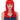 WESTBAY - Long red wig for women – premium quality cosplay and Halloween costume wig- Party Shop
