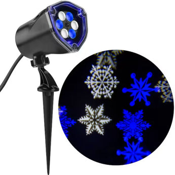 Lumière Projecteur - Tourbillon De Neige BleuParty Shop