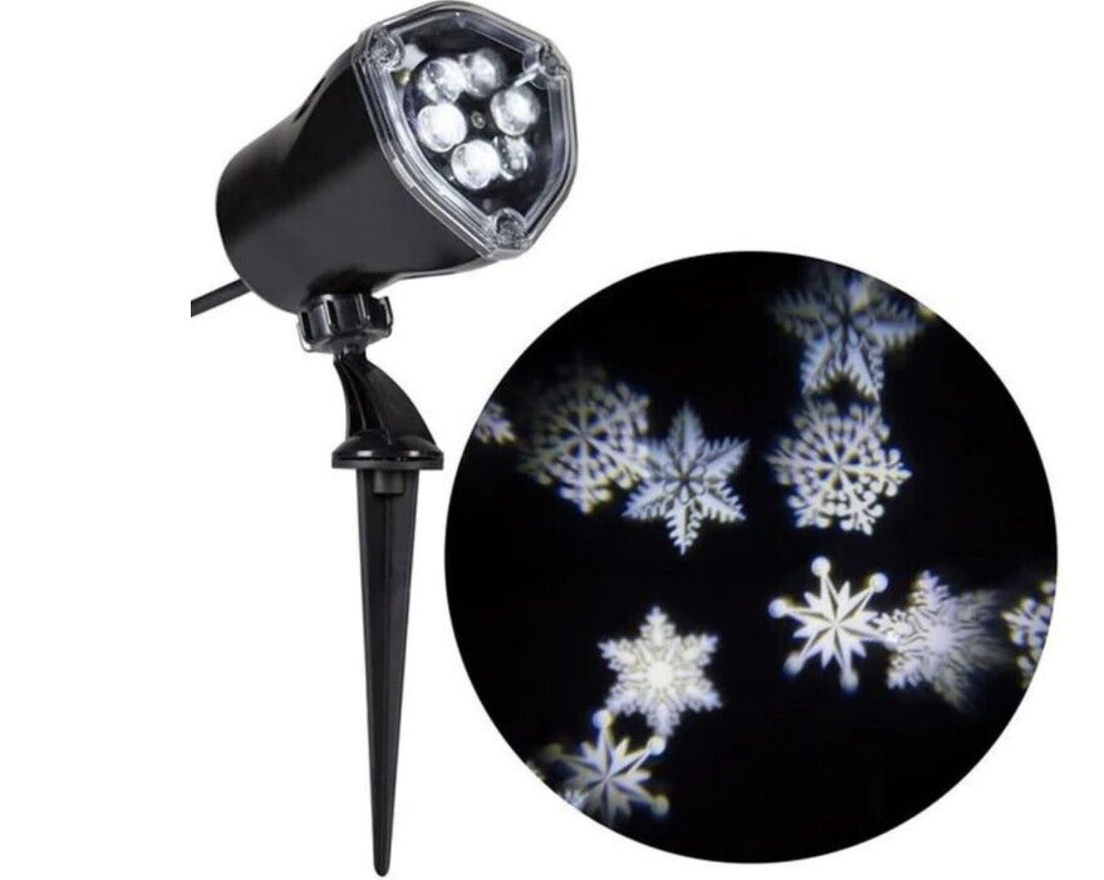 Lumière Projecteur - Tourbillon De NeigeParty Shop