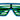 studio Halloween - Lunettes À Obturateur Lime Et Aqua - Party Shop