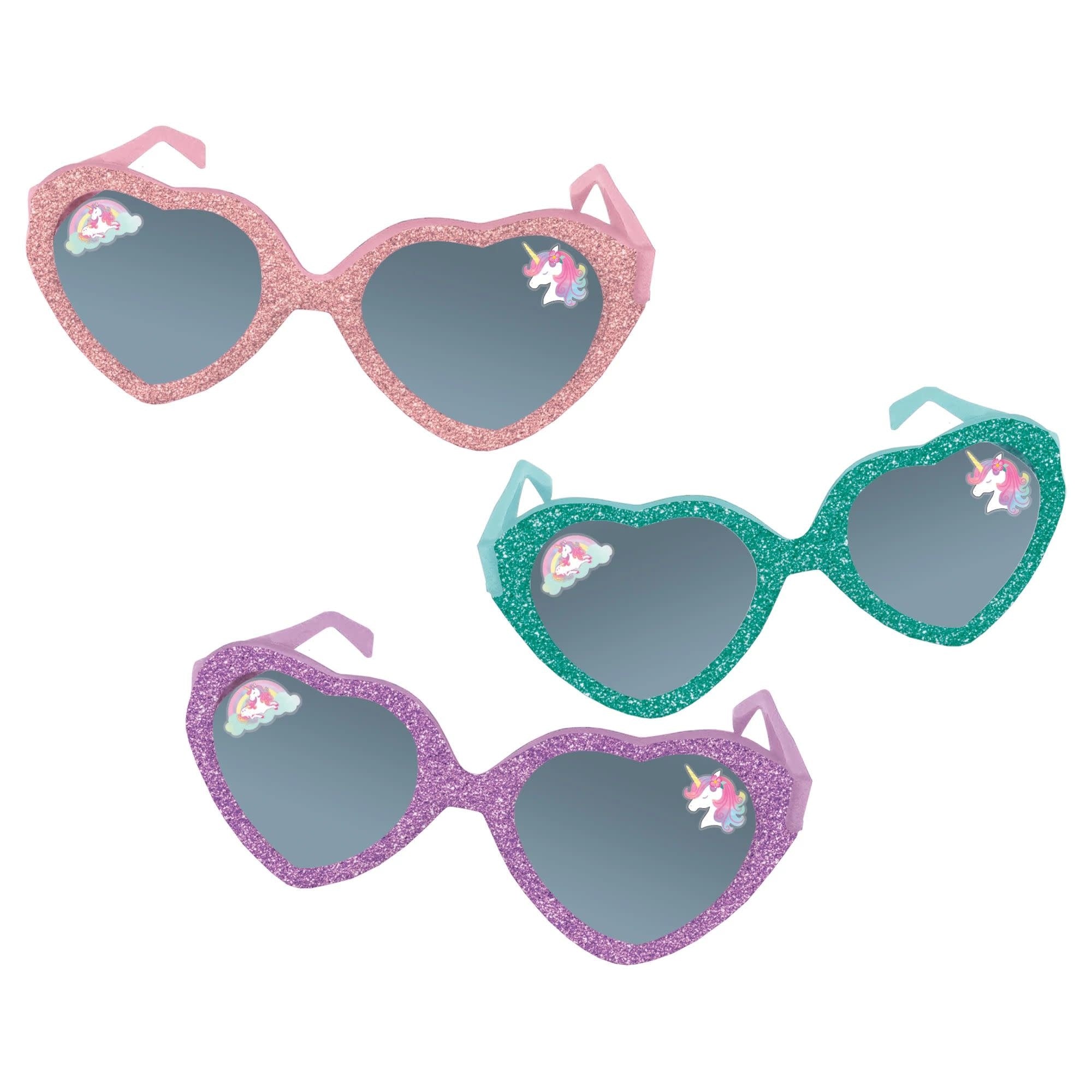 Lunettes Brillantes (6) - Licorne Enchantée Party Shop